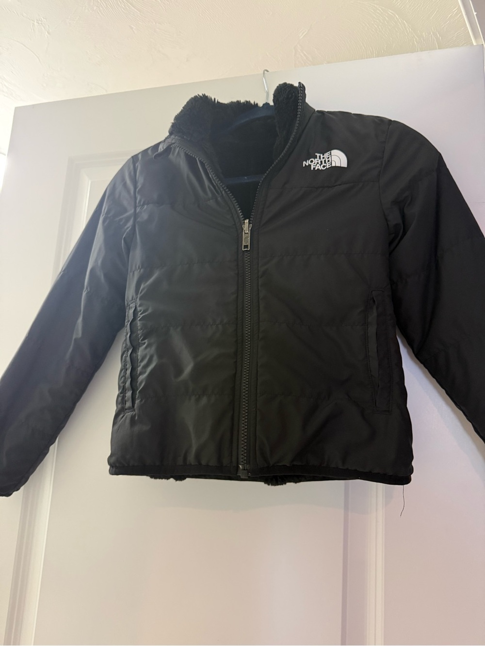 The North Face Kids Reversible Black Puffer Jacket